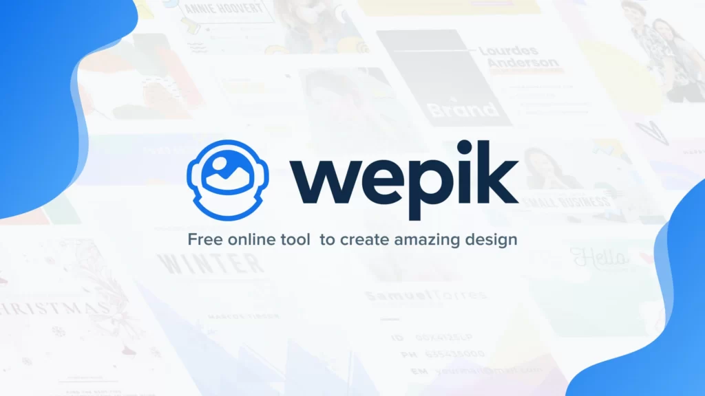 Eниверсальный онлайн-редактор — это Wepik.com ! Здесь вы найдете все необходимое для соответствующего построения имиджа вашей компании